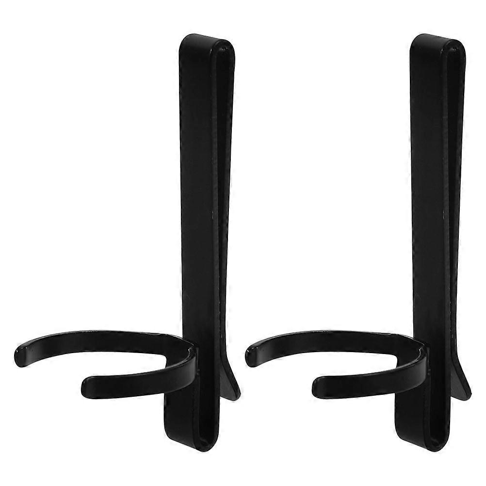 Pen Loop Holder Flashlight Pocket Clip For Hiking 2Pcs