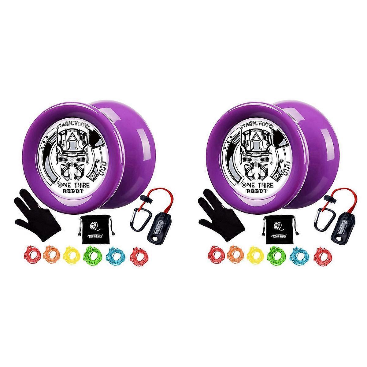 Yoyo D2 ONE Third Ball Bearing Yoyo Axle Kids Yoyo,Glove