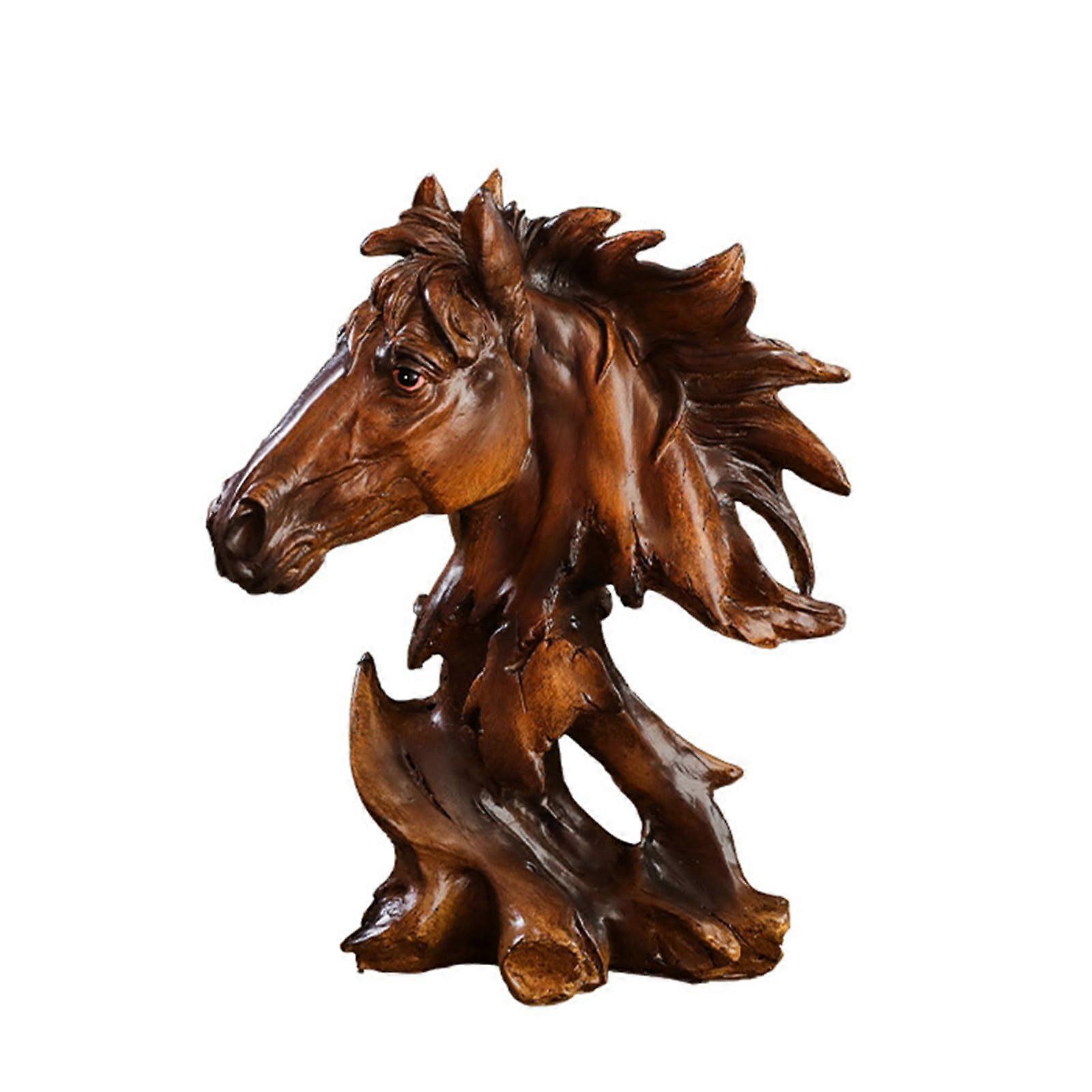 Handicraft Resin Lion Figure Elegant Resin Lion Statue Artistic Desk Display Collector's Figurine Decorations