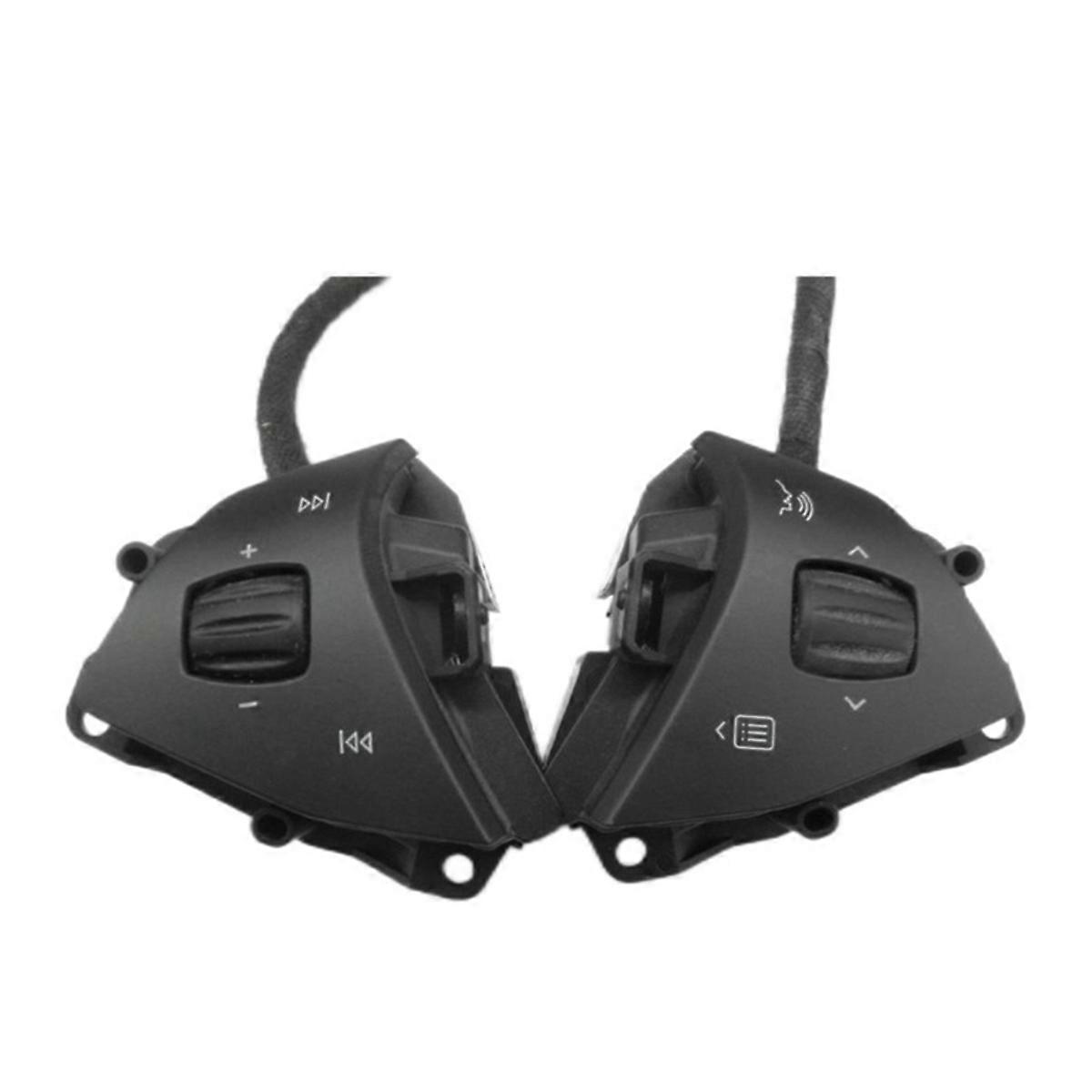1 Pair Steering Wheel Voice Switch Button for Model S X