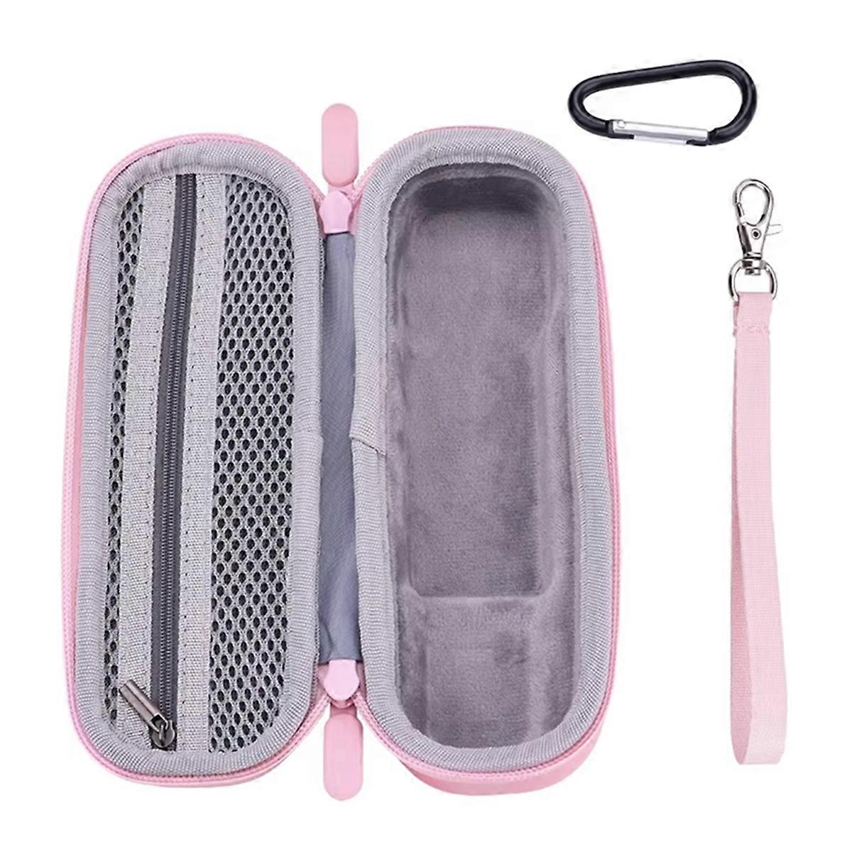 Pink Storage Bag for Pocket 3 Portable Handbag PU Anti-Scratch Protective Box for Pocket 3 Camera S