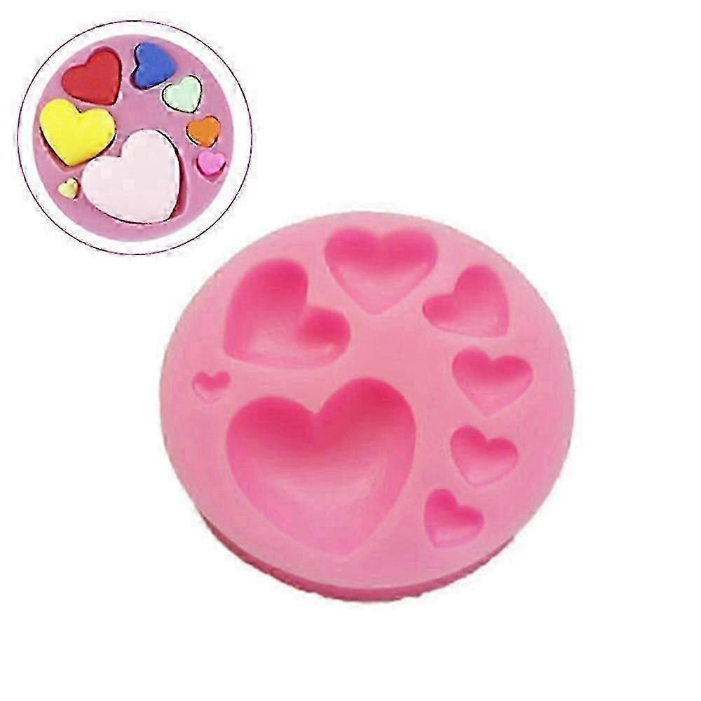 Cake Decorations Love Ca Cake Silicone Heart Chocolate Sugar Cake Bake Tool