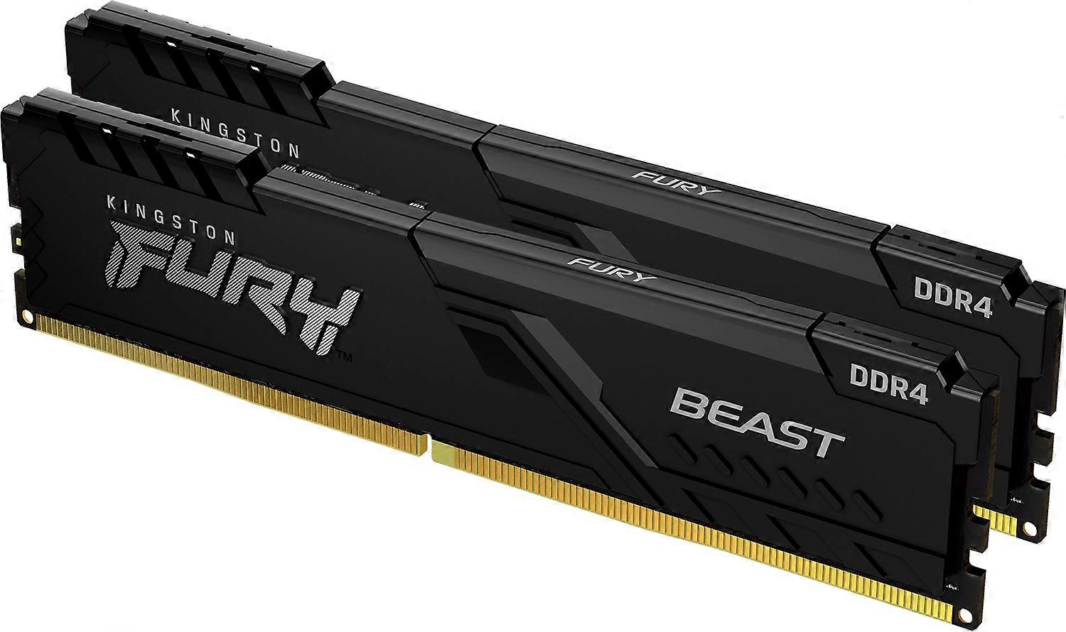 Kingston FURY Beast DDR4 3200 MHz CL16 16 GB - memory module kit, high performance.