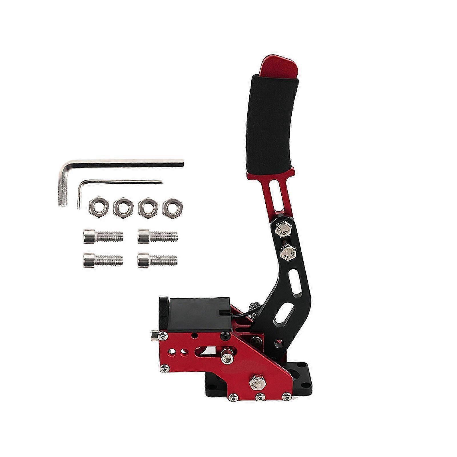 (Red) Advanced Racing Game Handbrake Simulator Gen 4 Suitable For Drift Enthusiasts And Diy Modders Enhances Game Experience  Red