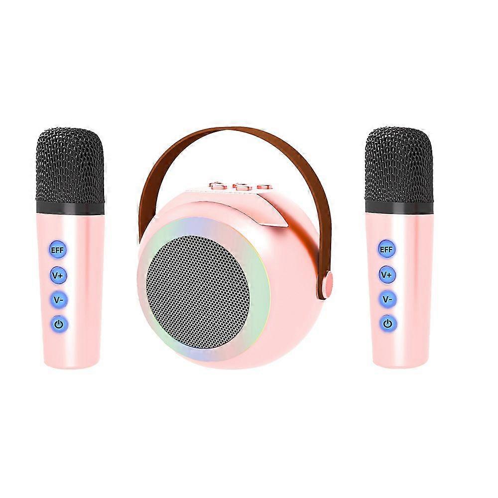 2025 Latest Model Karaoke Machine, Portable Bluetooth Speaker with 2 Wireless