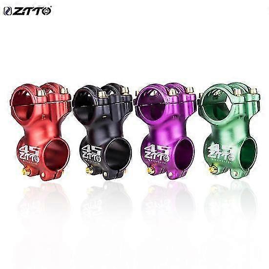 ZTTO Colorful Lightweight 7 Degrees 31.8mm Aluminum Alloy Short Bicycle Stem for MTB Road Bikes