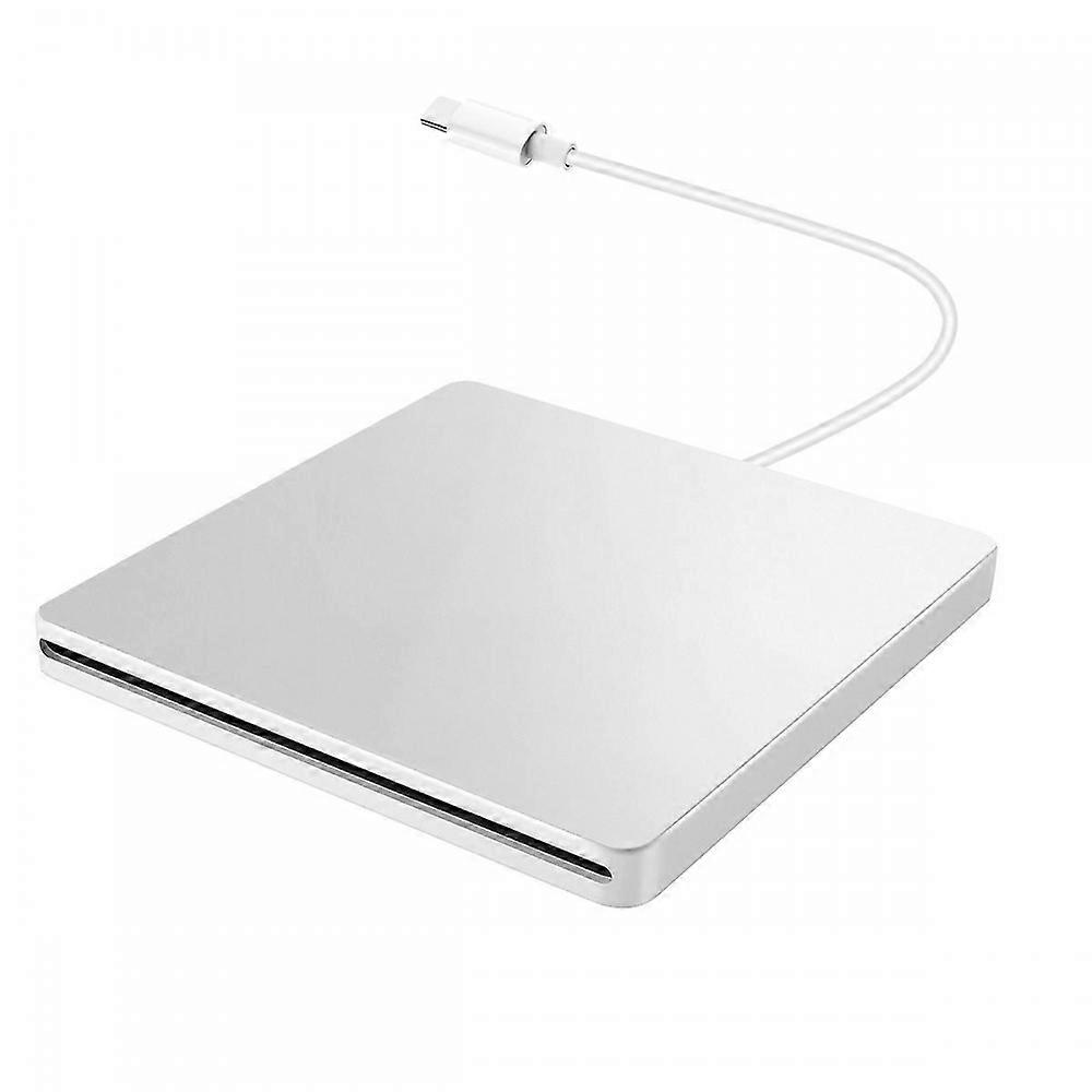 USB External CD/DVD Drive Type C Portable Drive-Free CD Players for Laptop PC