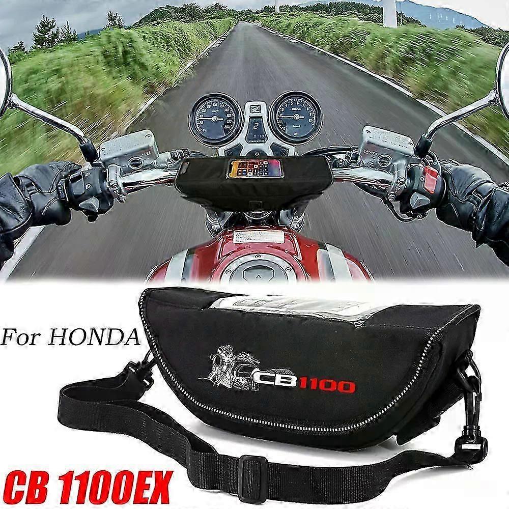 Fit For Honda CB1100EX CB1100 EX CB 1100 EX Motorcycle accessory Waterproof And Dustproof Handlebar Storage Bag navigation bag-G