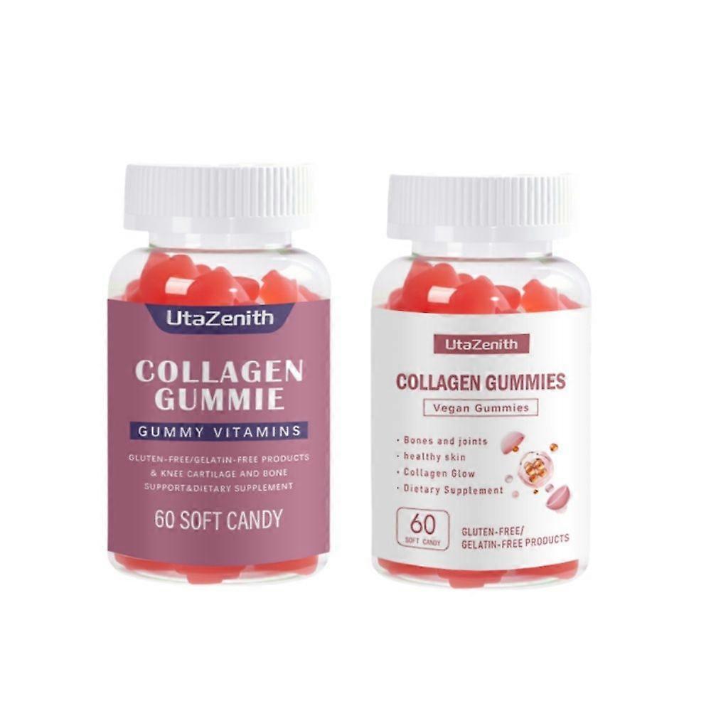 UtaZenith collagen dietary supplement, with vitamin C and vitamin B12, daily supplement, combination pack