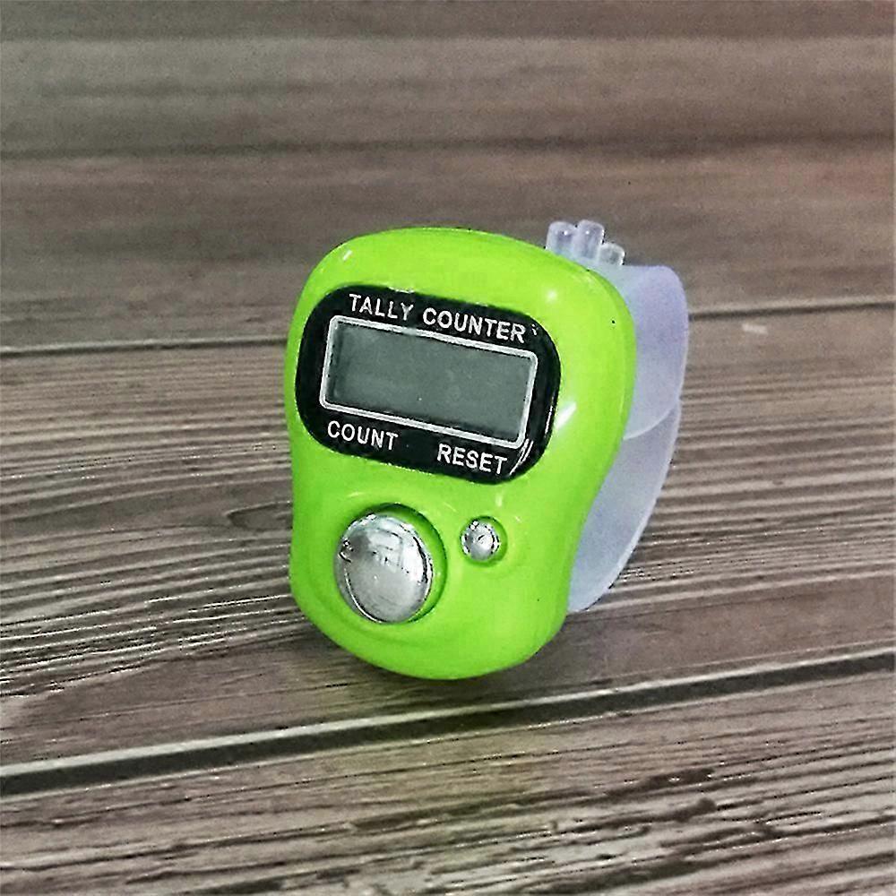 Electronic Digital Finger Ring Tally Counter Hand Held Knitting Row Counter Clicker NEW Mini Point Marker Counter LCD