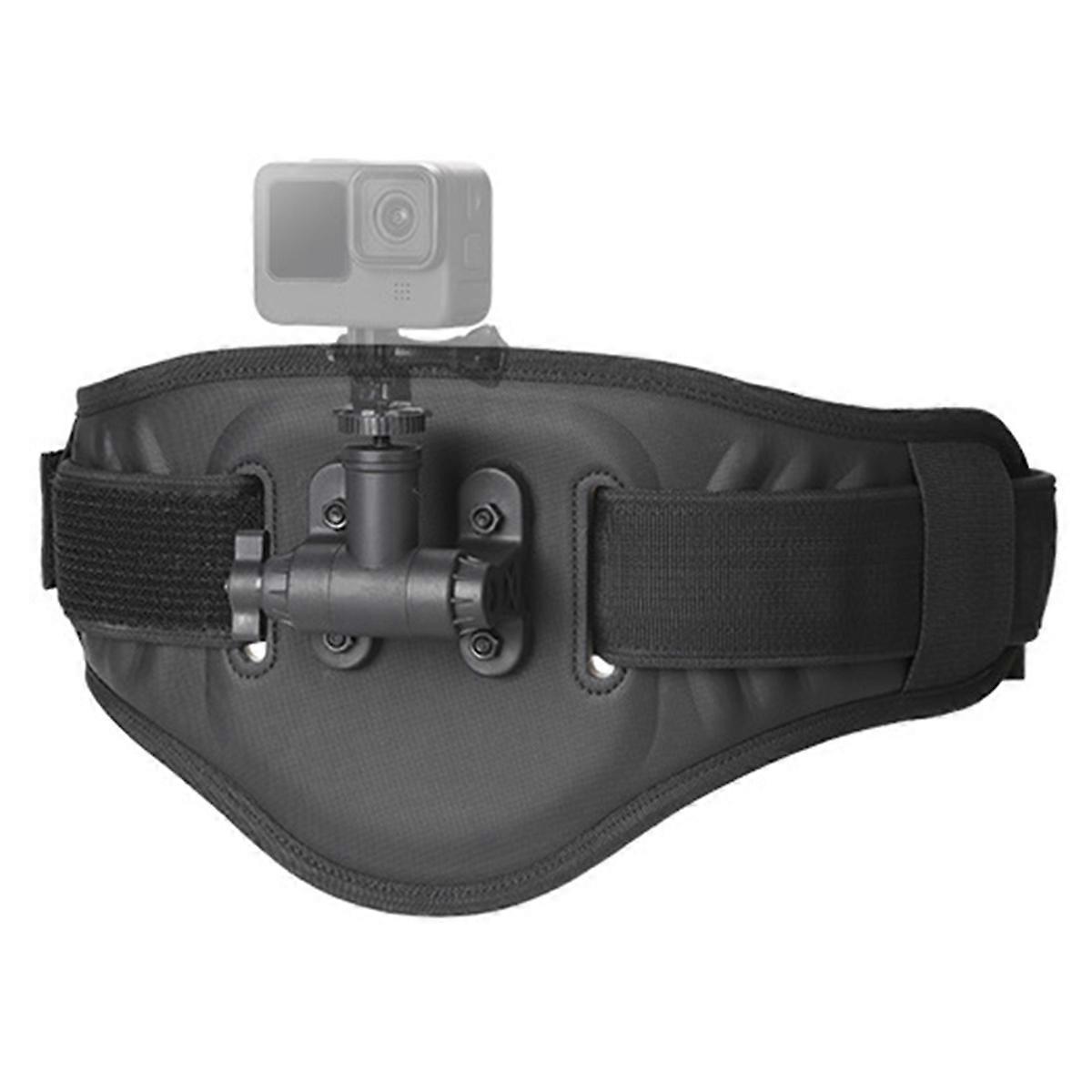 For Universal Sports Camera Fixed Waist Belt Photography Live Broadcast with Bracket 1/4 Interface