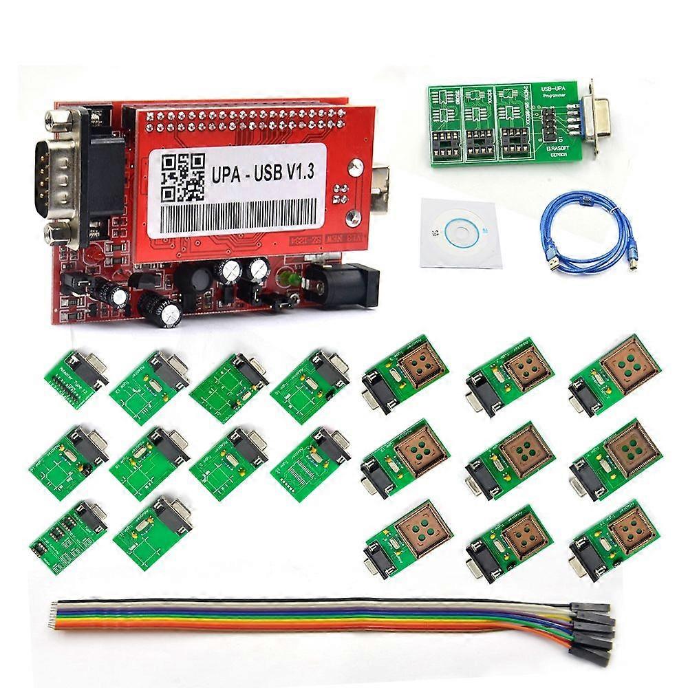 UPA V1.3 Auto Programmatore USB ECU Chip Tuning Eeprom Small Board Set completo