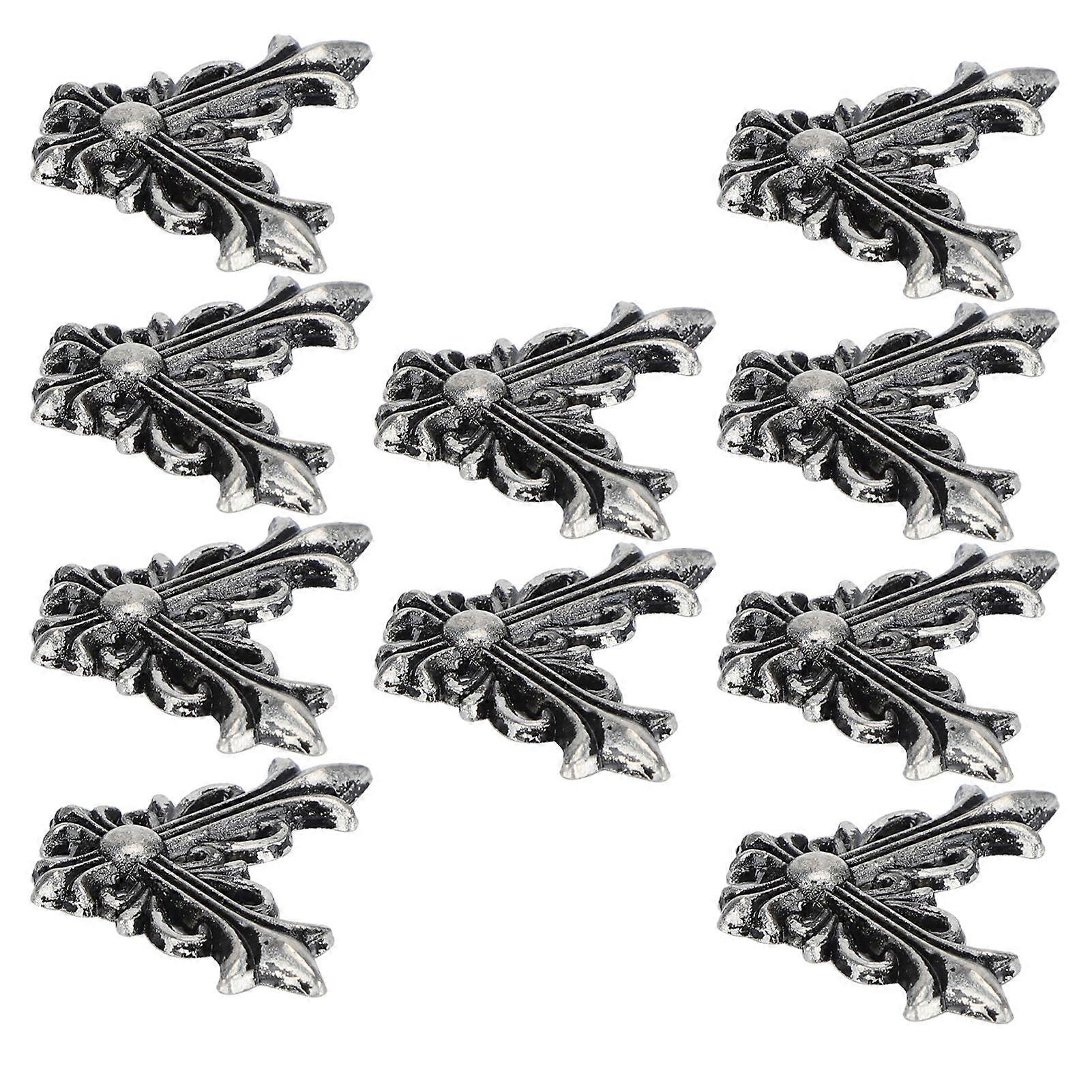 2025 Latest Model 10Pcs Punk Style Resin Fillers Phone Shell Epoxy DIY