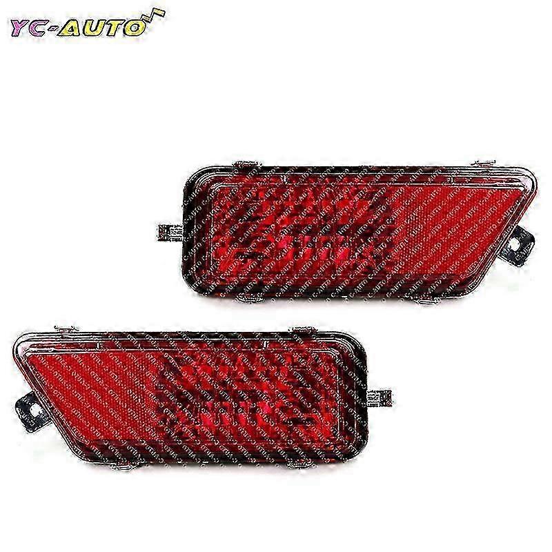 Rear Bumper Light Fog Light Brake Light Reflector Parking Stop Warning Lamp Suitable for Certain Brand Vehicles 2011-2014 With Bulb