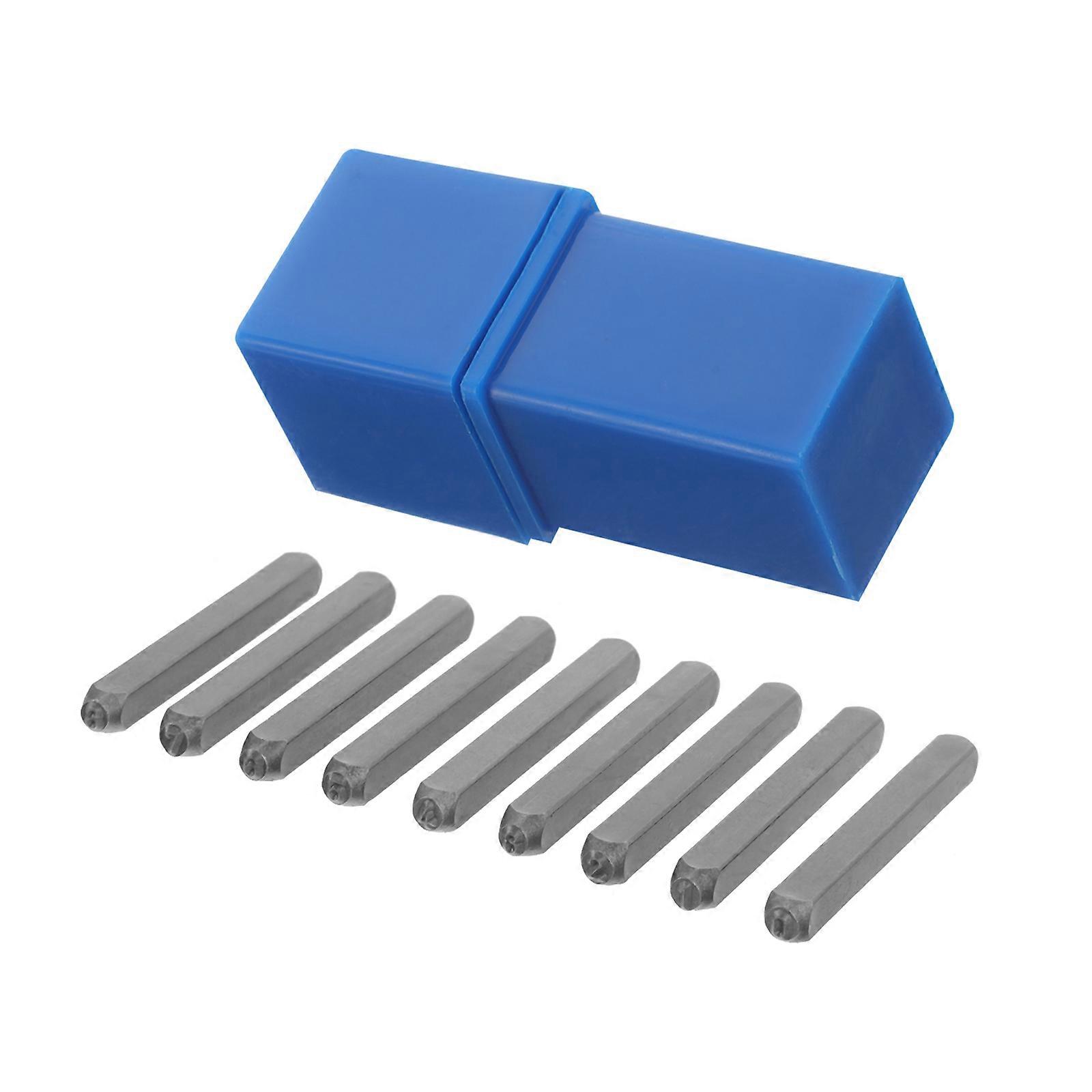 Number Punch Set Stamping Mold Kit For Metal Crafts Precisely Machined 1Set