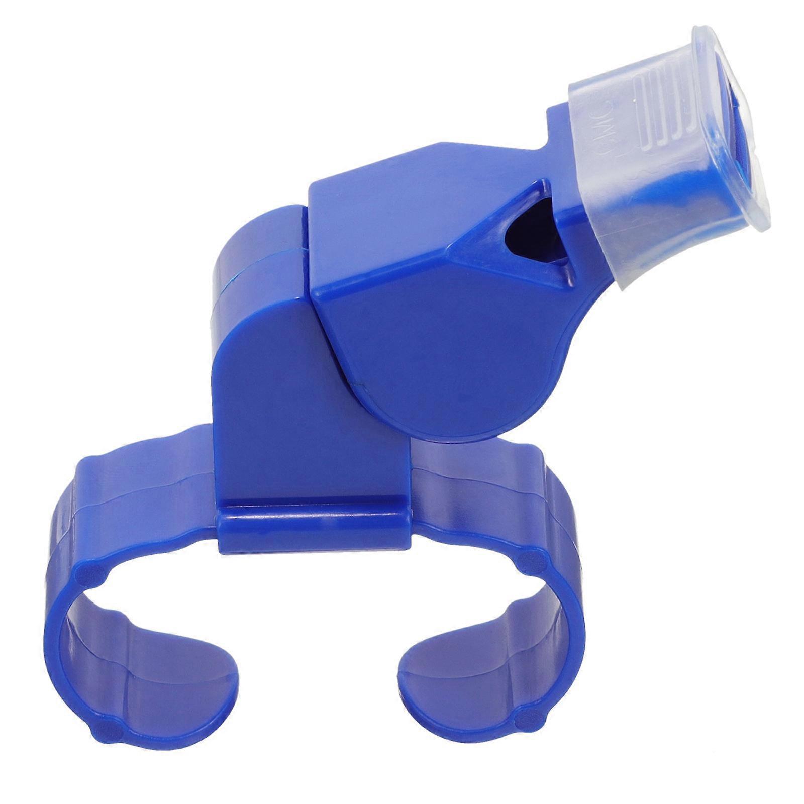 It sounds like you're referring to a **sports whistle bracelet** or **whistle ring** — a compact, wearable safety device often used for sports,