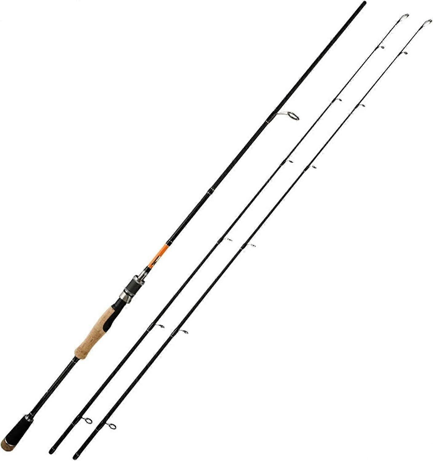 Fishing Rods Lightweight Portable Fishing Rods Fishing Gear for Beginners Telescopic Fishing Rods (Color: A, Size: 2.4M) 2.4M A