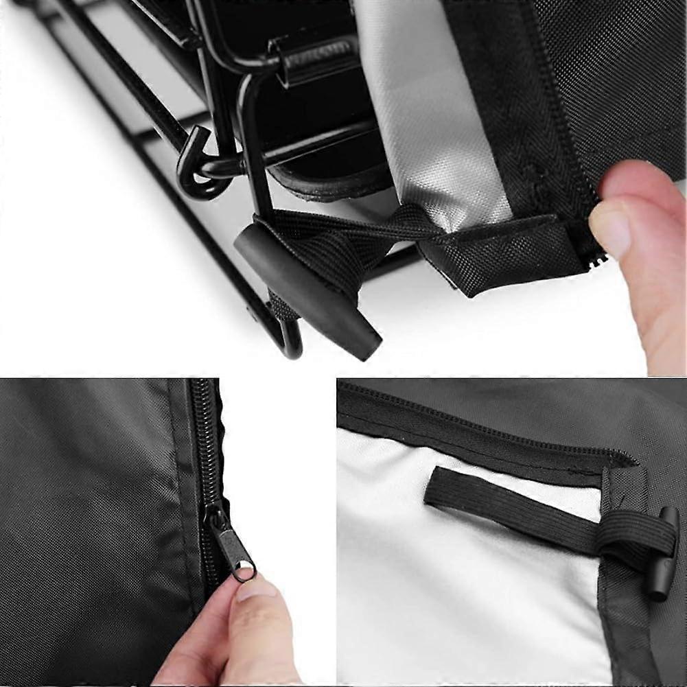 Washable Oxford fabric cover for pet cages, designed for 61 to 121 cm dog crates with ventilated design (61 cm).
