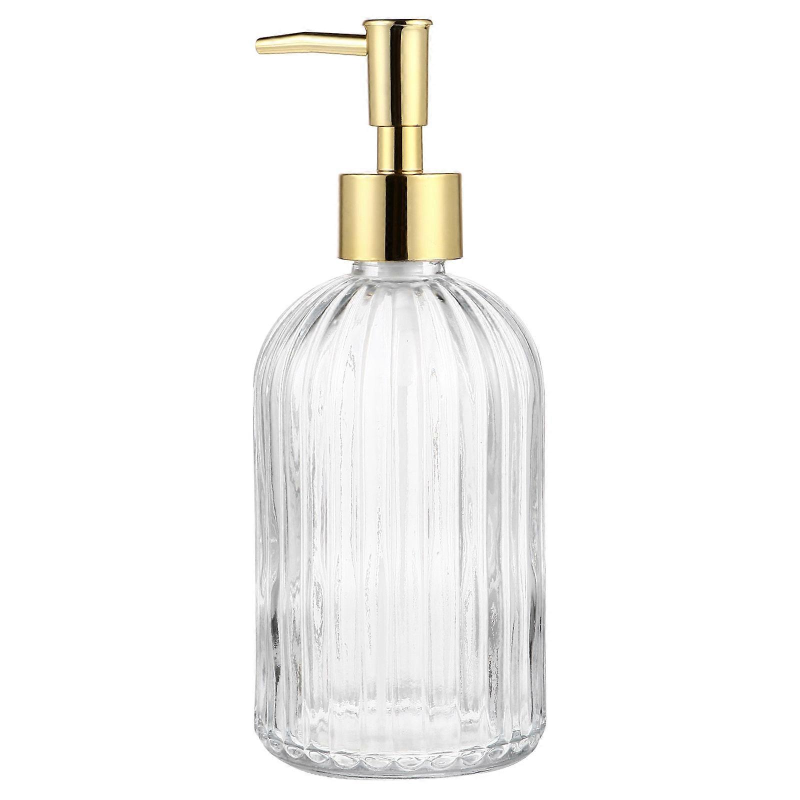 2pcs Press Type Lotion Dispenser Bathroom Pump Bottles