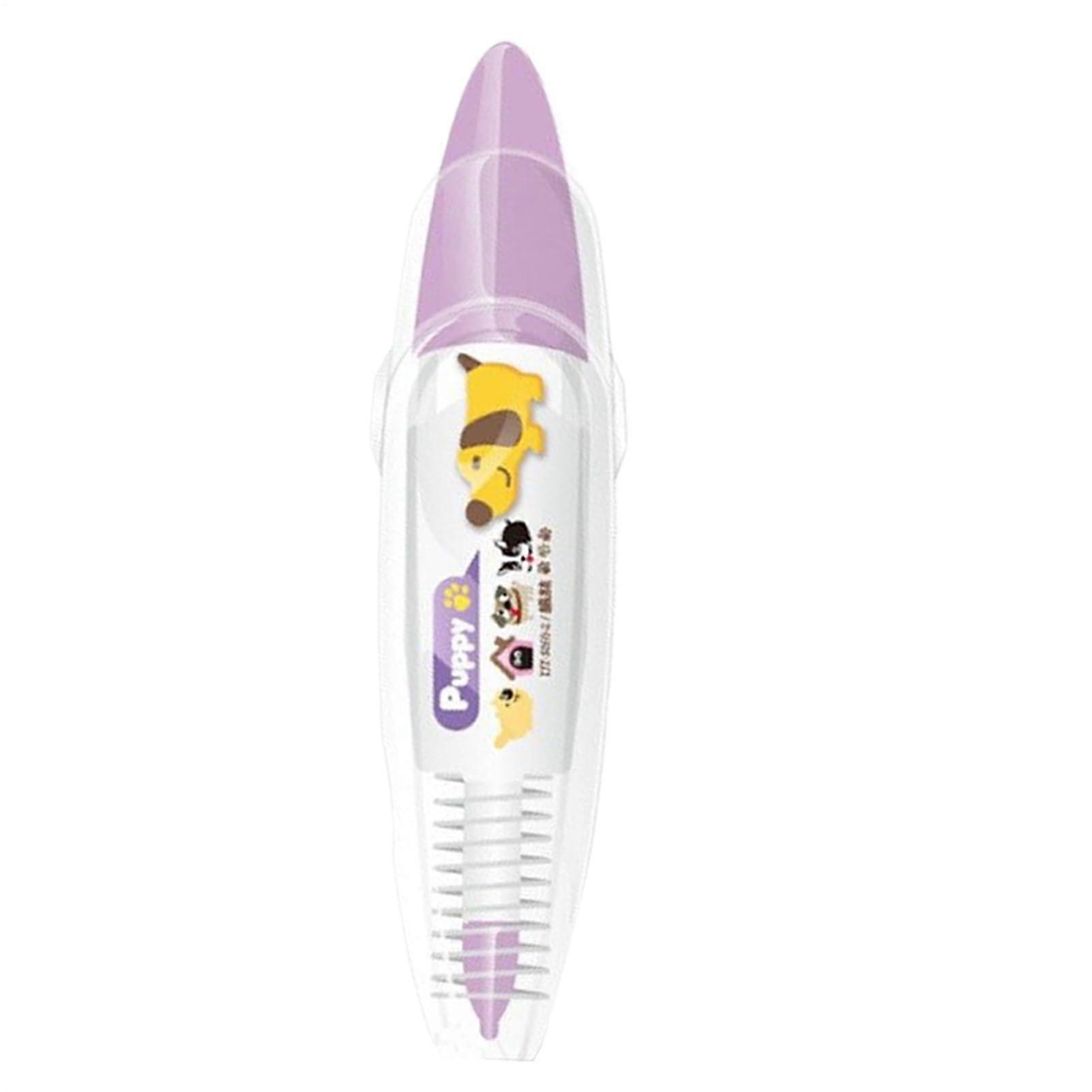 Roller Tape Pen, Decorative Pens for Kids, Cartoon Pattern, Roller Tip Design