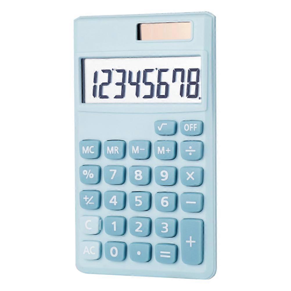 Accounting Calculator Office Working Supply Powered Compact Size Plastic 1Pcs