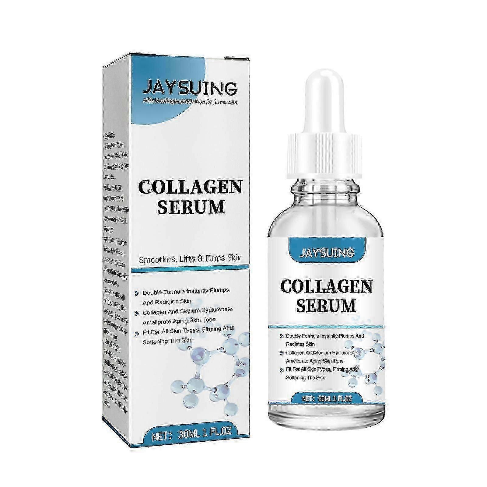 Jaysuing Anti-Aging Firming Essence Fade Facial Fine Lines Hydrating Moisturizing Firming Anti-Aging Essence 30Ml