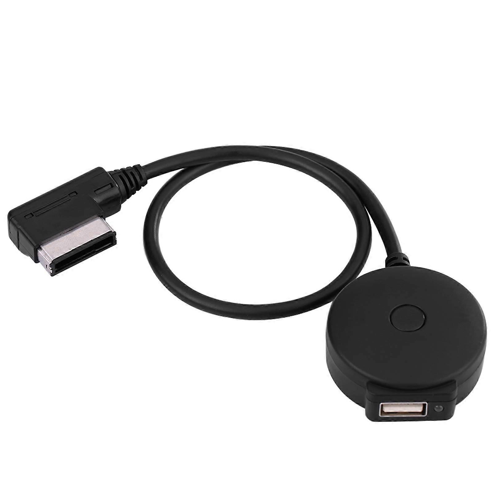 Aux Cable, Car Bluetooth Audio Cable, Bluetooth Equipment Module, Car AMI MDI Bluetooth AUX Socket USB Adapter Cable for A1 6