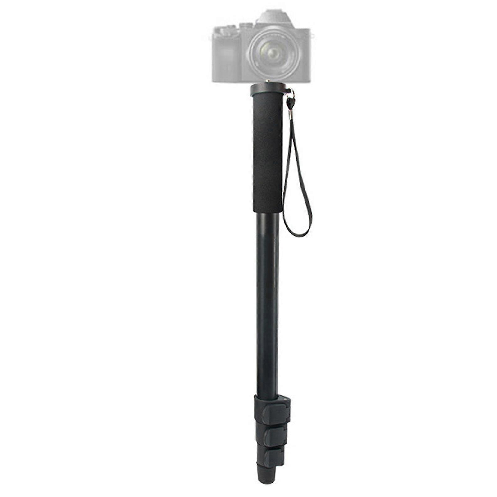 P 264 Camera Monopod Aluminum Alloy Telescoping Selfie Stick 4 Sections Digital Camera Handheld Monopod for Action Camera Smartphone 