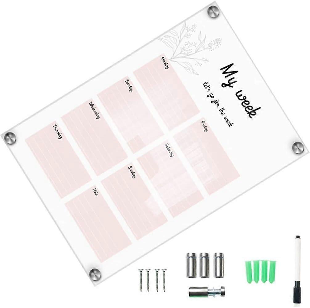 Memo Board, Dry Erase Memo Board Sheet, To Do List, Checklist, Blackboard