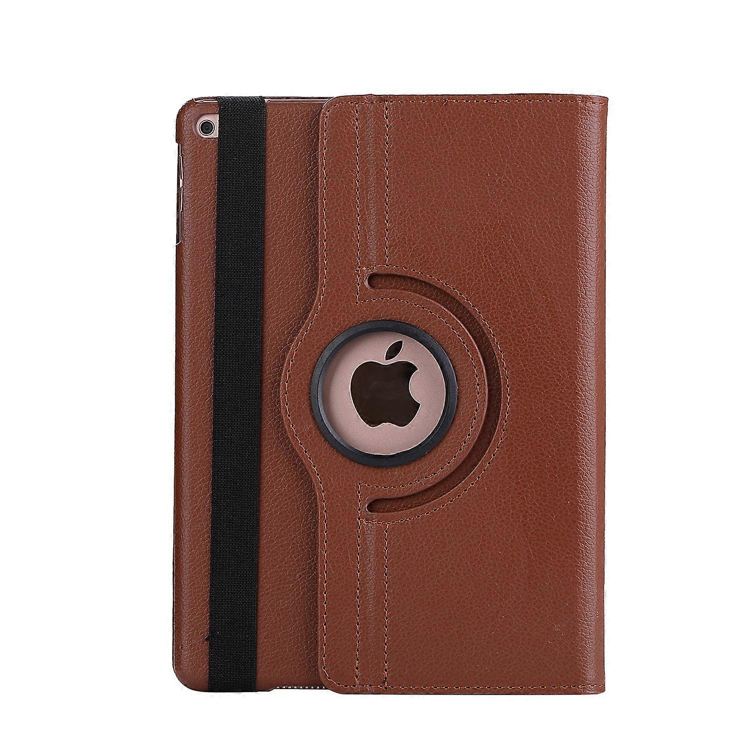 Για iPad 9.7 (2018) (2017) Litchi υφή 360 βαθμός περιστροφική στάση έξυπνη δερμάτινη θήκη ταμπλετών