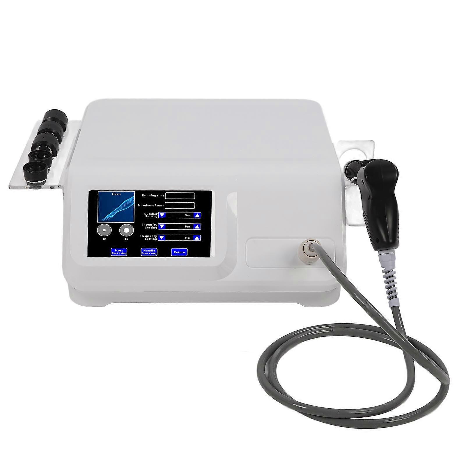 Body Shockwave Machine Deep Massaging Touch Screen Pneumatic Shockwave Instrument for Waist Bone GB Plug 220V
