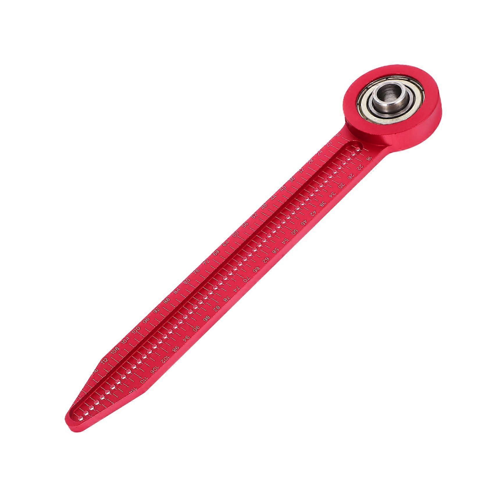 Aluminum Alloy Circle Measuring Tool Portable Compass for Accurate Markings Round Geometry Woodworking Projects