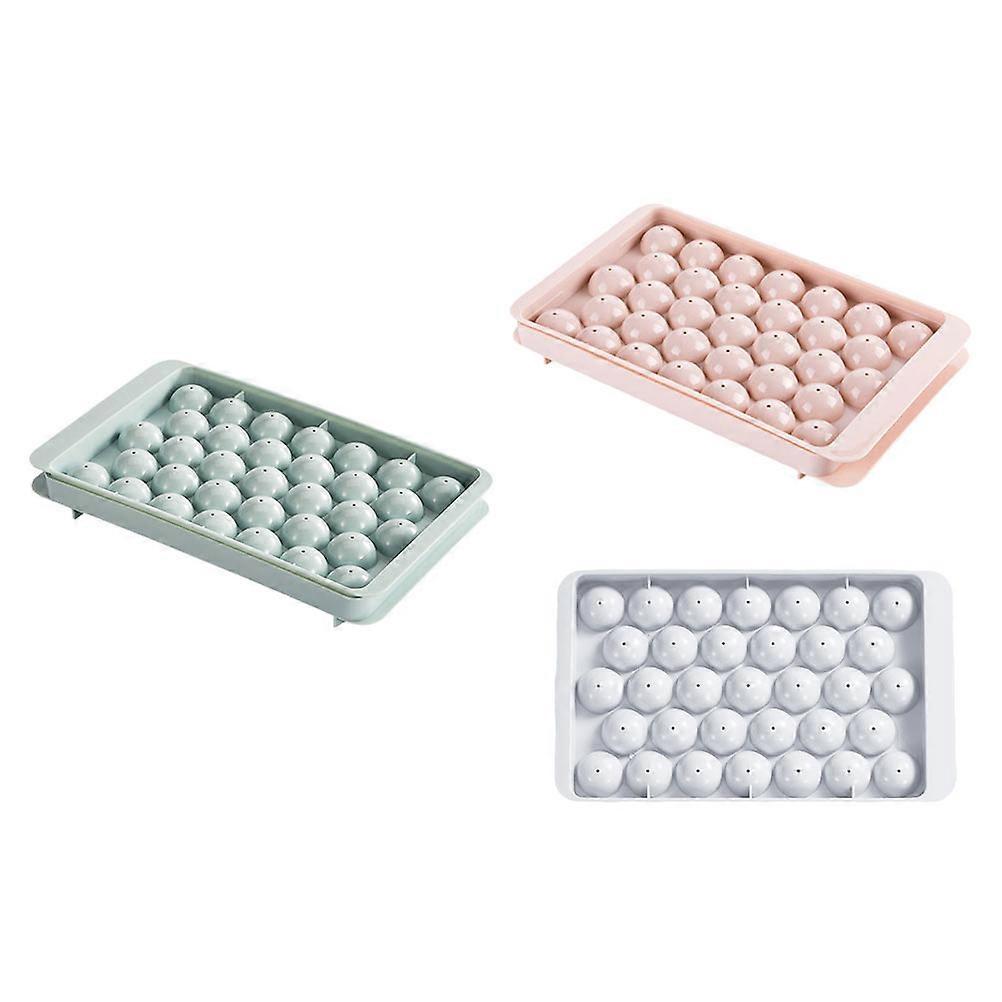 Ice Making Tray Ice Cube Trays Ice Making For PP Material 24.6X14.5CM 3Set
