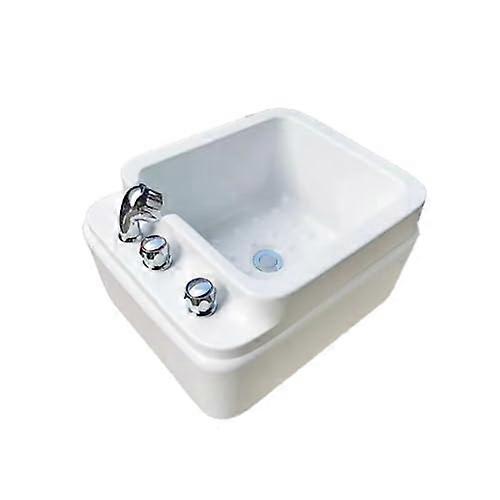 Pedicure Foot Spa Basin for Soaking Feet, Acrylic Foot Bath for Nail Salon and Home Use, Enhances Foot Care Routine