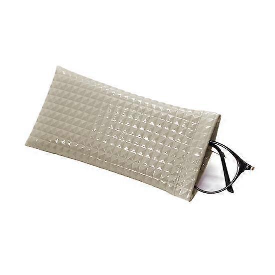 Glasses Storage Bag Self-closing Daily Use Long Lasting Faux Leather Eyeglass Pouch Convenient Holder Eco-friendly