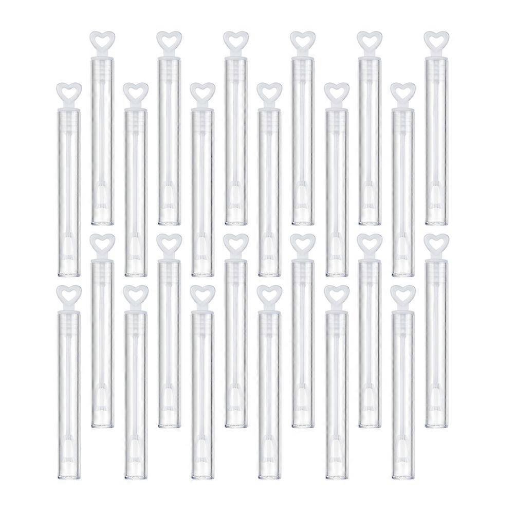 24pcs Heart Shaped Wands Mini for Weddings Blowers