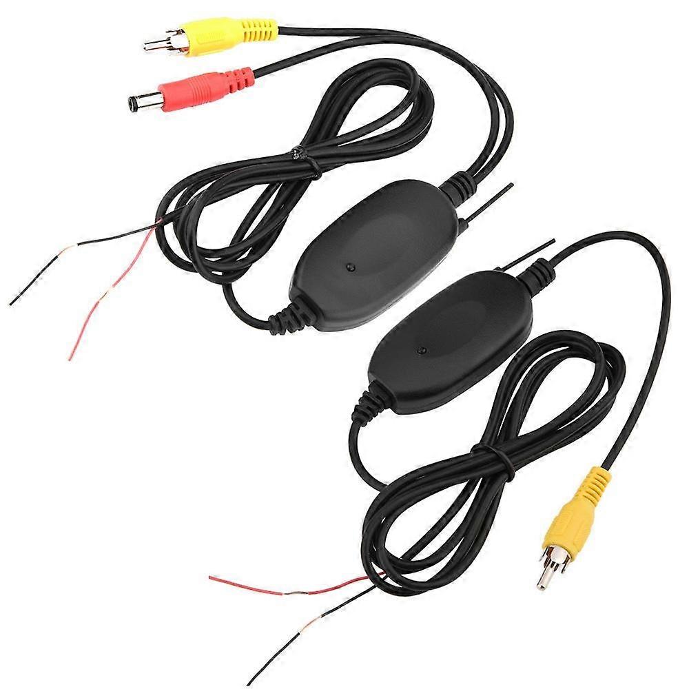 Wireless Video Transmitter and Receiver for Car Cameras with 2.4G Transmission and AV Interface