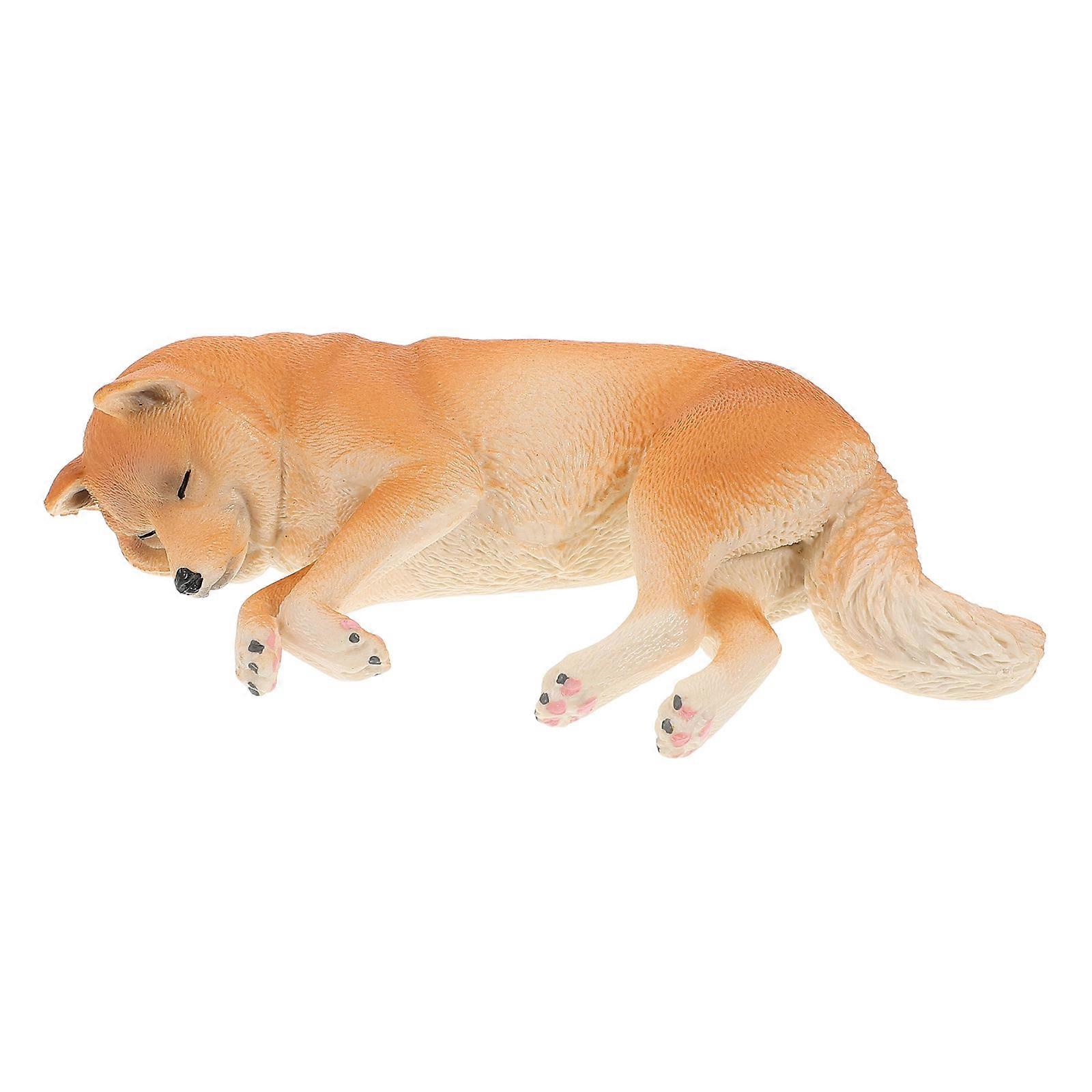 Charming Puppy Figurine Realistic Design Decorative Piece Perfect For Home Use 1Pack
