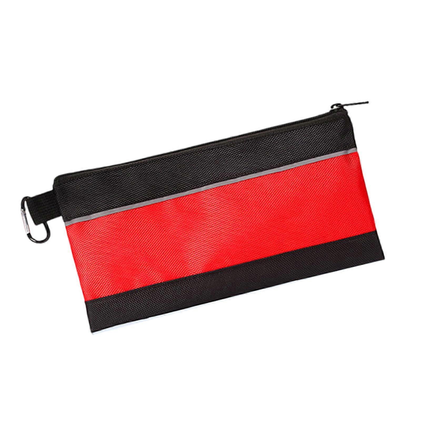 Heavyduty tool bag made of Oxford fabric for electricians, with zipper, tool bag for tool access and transport, large size