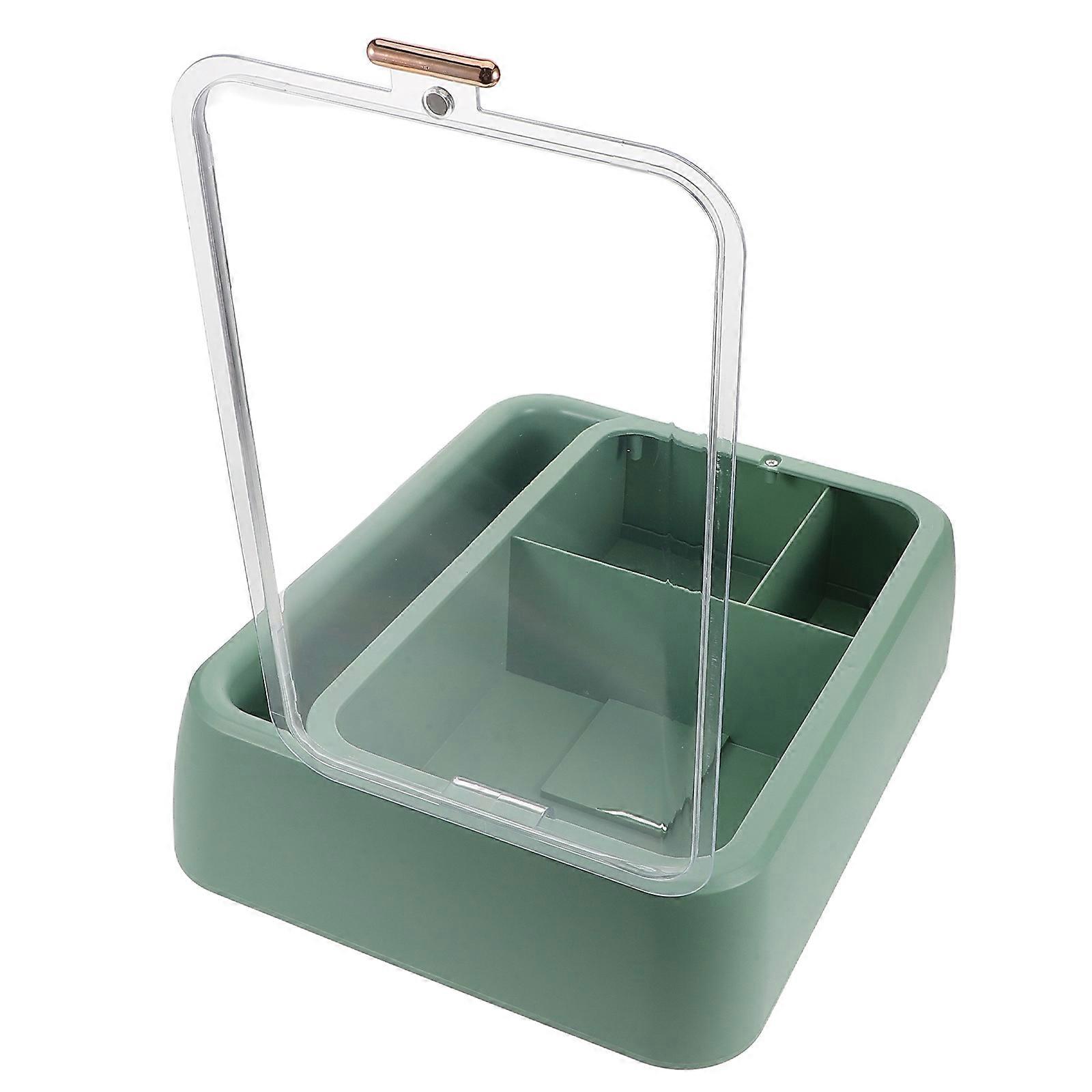 Mounted Bathroom Shelf for Towel Storage Multi Layer Organization Material 29.5x9.5x7.5 cm