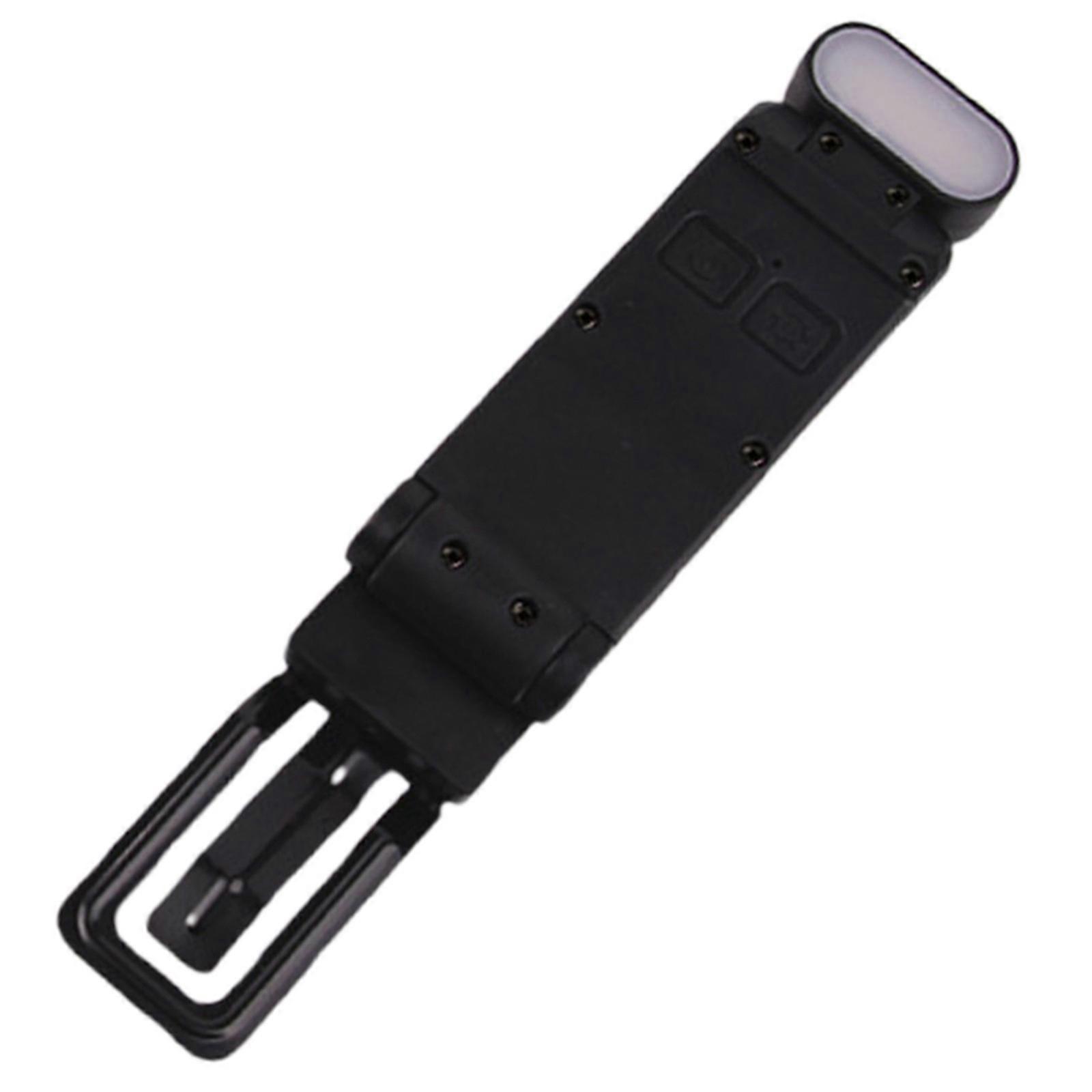 Leselampe Book Clamp 3 Farbtemperatur Clamp Light 5 Helligkeit USB C Digital Battery Display Timer 30/60 min Friendly Reading