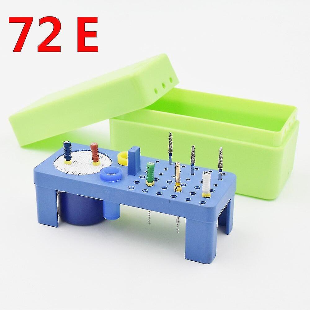 Dental Sterilize Plastic 72 Holes Endo Box Endodontic Box Autoclavable Box Burs Endo Box Endodontic