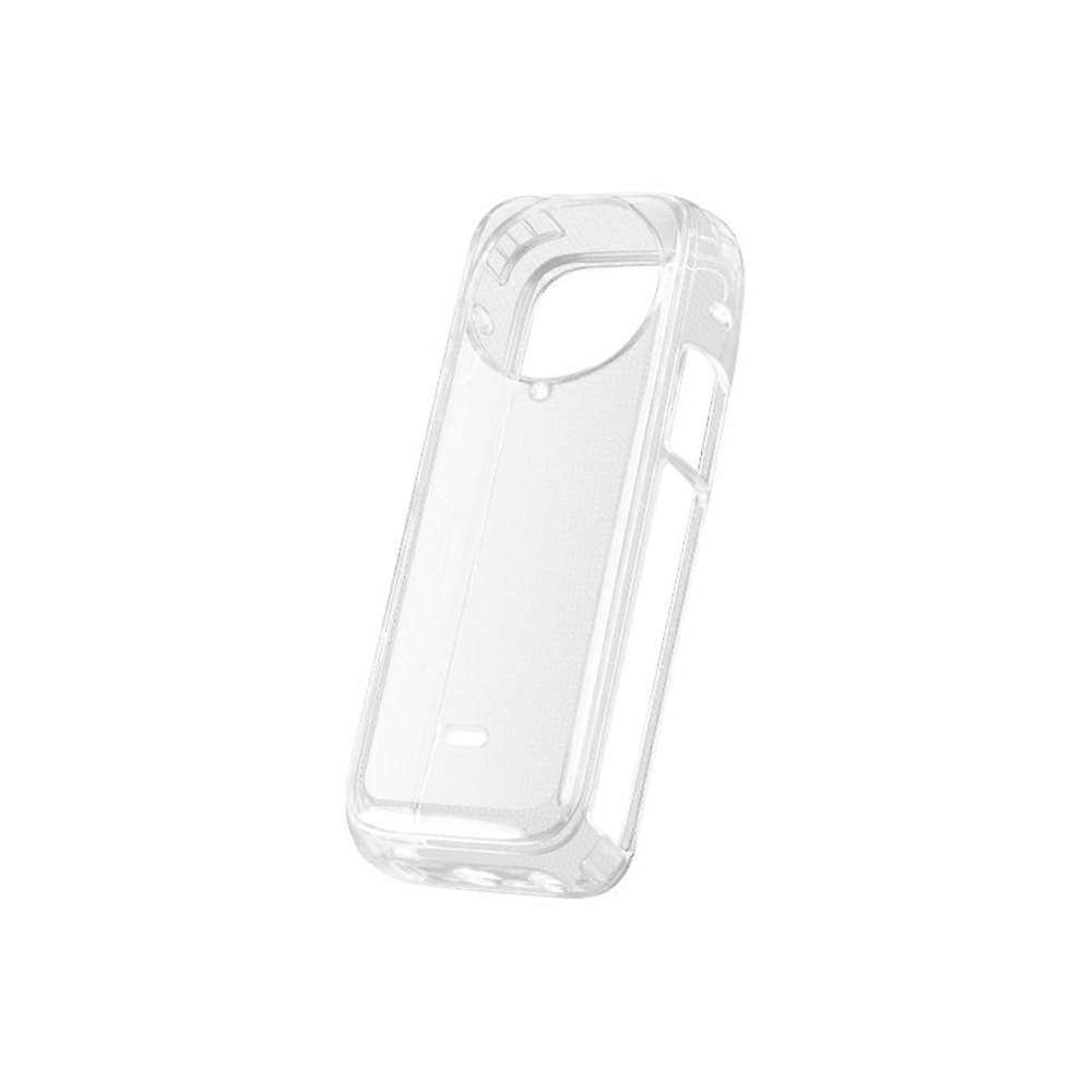 Transparent Case for Insta360 X4, Full Body Protective Case for X4 8K Panorama Action Camera (Transparent)