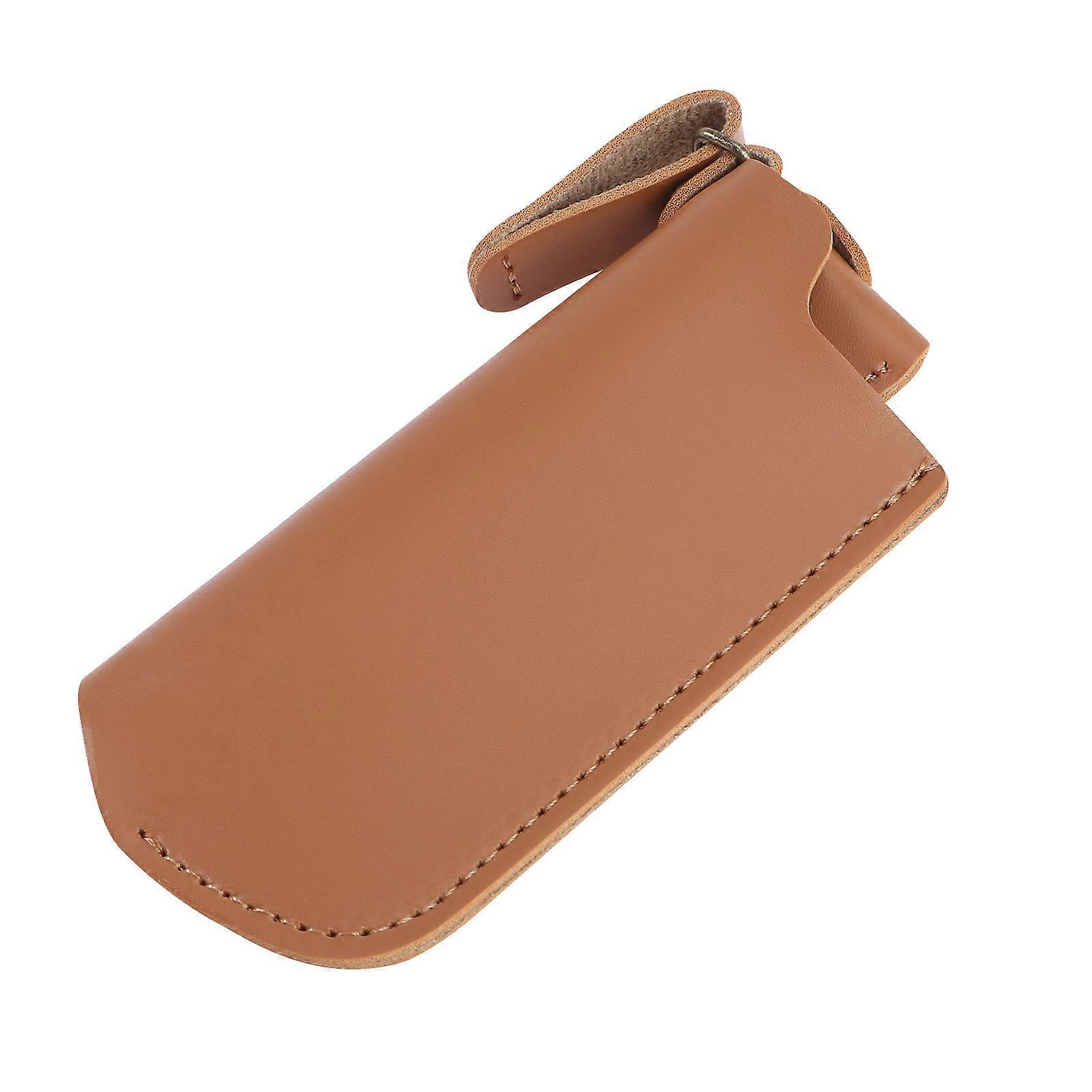 1pc Brown Lighter Case Sleeve Holder for Everyday Use