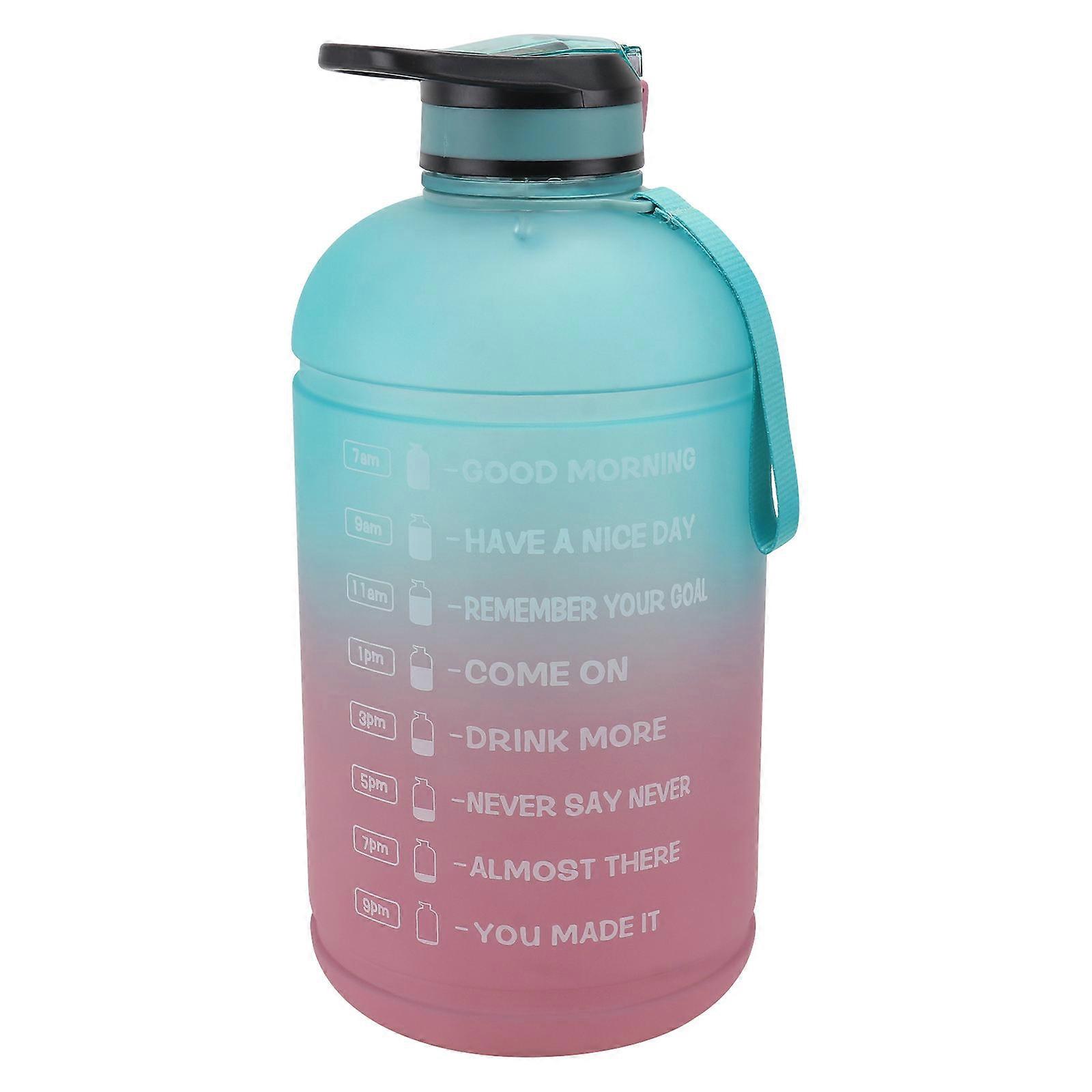 Bouteille d’eau en plastique vert pour une utilisation en extérieur Portable 3 78L seau d’eau pratique