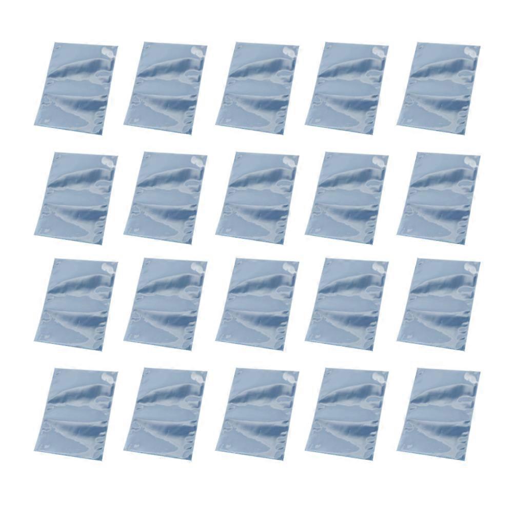 100pcs PE Static Main Board Bags, Translucent Self Sealing Shielding Pouches for Electronic Component Protection, Insulation & Storage Packaging
