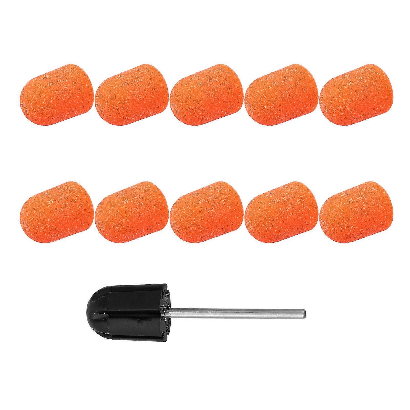 Nail Polishing Equipment 10Set Ideal For Women And Manicurists Round Shape Rust-Proof Material