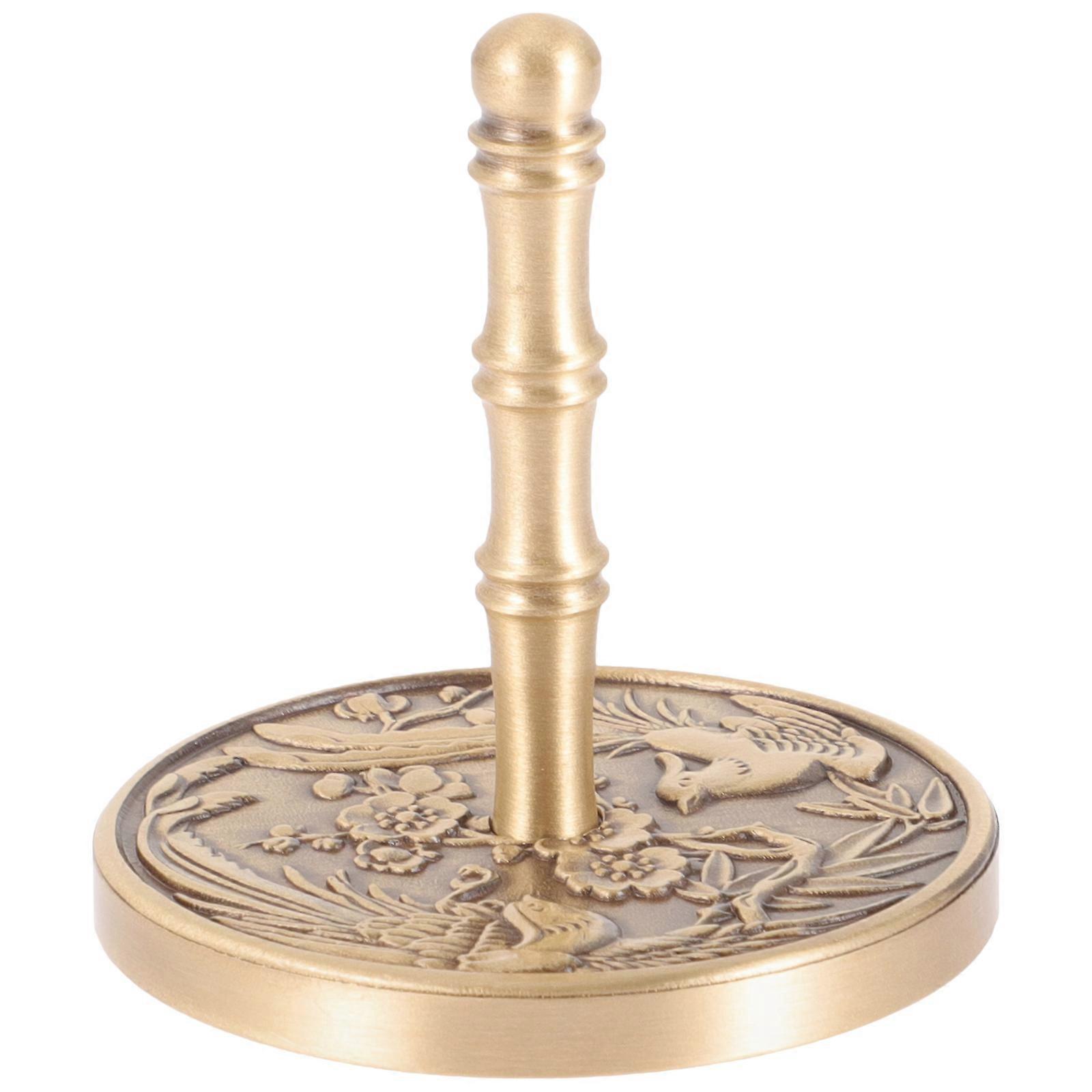 Copper Incense Burner Supply For People Practicing Yoga And Meditation Featuring Round Edges In 5.2X5CM Size 1Pcs