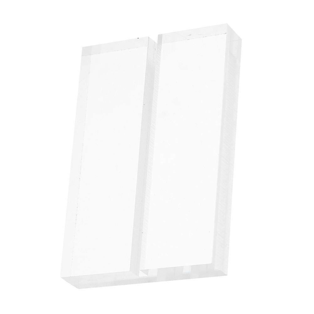 Transparent Acrylic Sign Holder for Holding Use Crystal Clear Elegant and Durable 4.72 x 1.97 inches