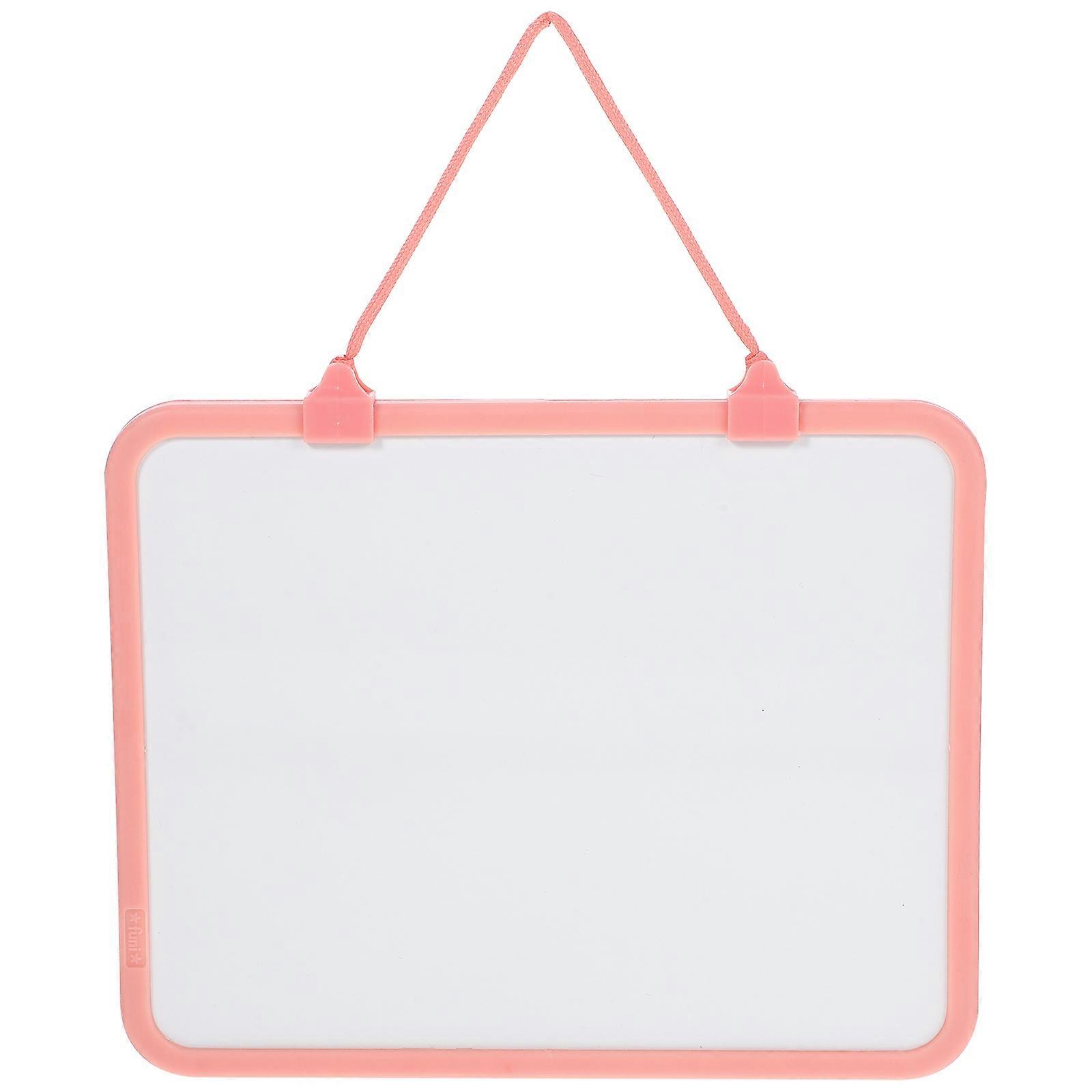 Portable Dry Erase Board With Magnetic Surface Designed For General Users In Compact Pink Size 1Pack